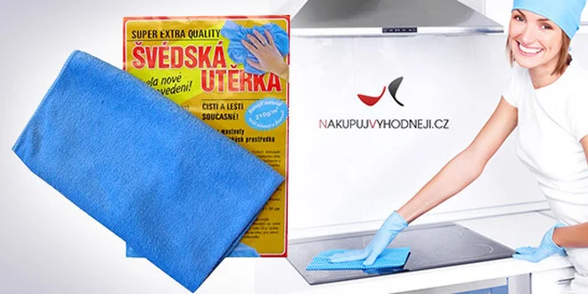 Deset švédských utěrek pro čistou a zdravou domácnost