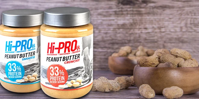 Skvělý arašídový krém plný bílkovin bez cukru