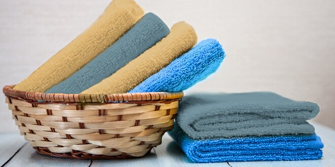 Luxusně hebké ručníky ze 100% bavlny