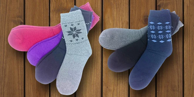 3 páry termo ponožiek pre pánov i dámy