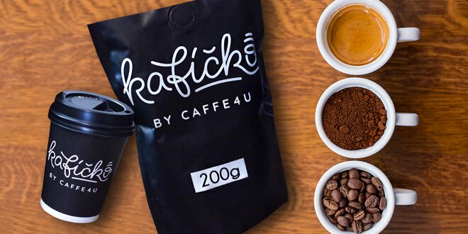 Vyvážené směsi kávy Arabika a Robusta od CAFFE4U