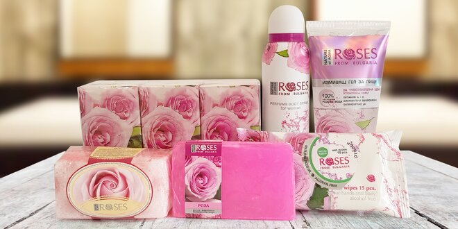 Dárkový balíček kosmetiky ROSES
