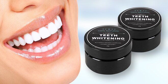 Bělicí prášek na zuby Teeth Whitening