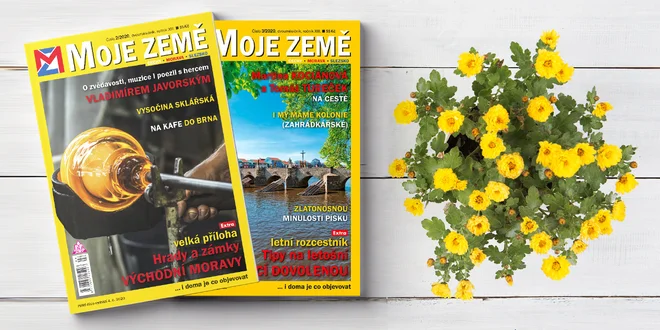 Roční předplatné časopisu Moje země s bonusem