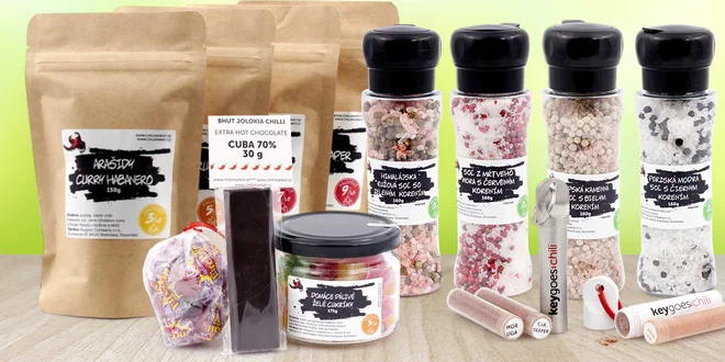 V zajetí chilli a pepře: dochucovadla i pamlsky