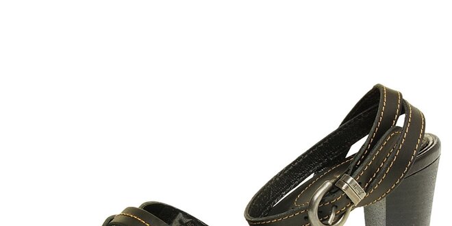Dámské černé páskové sandálky Levis