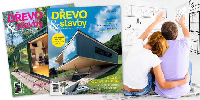 Roční předplatné magazínu Dřevo&Stavby