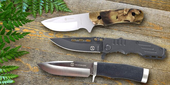 Outdoorové nože z kvalitní oceli
