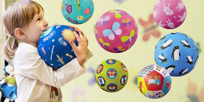 Veselé barevné míče i pro nejmenší děti
