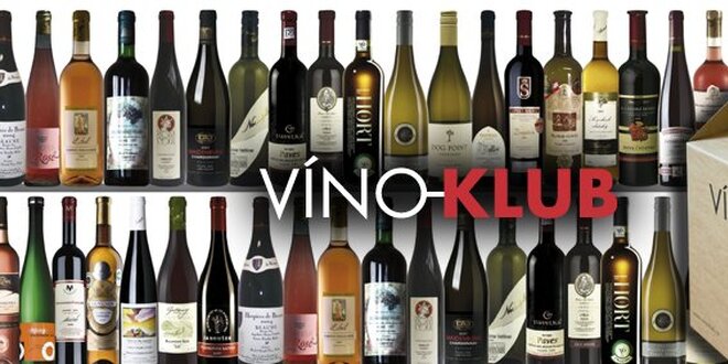 299 Kč za poukaz na nákup vín v hodnotě 600 Kč ve vinotéce Víno-klub.cz!