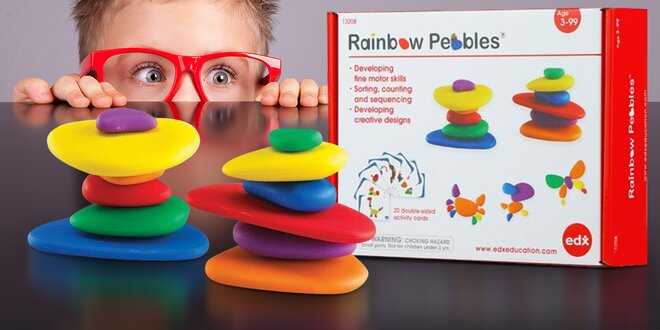 Rainbow Pebbles: Zábavná pomůcka pro rozvoj dětí