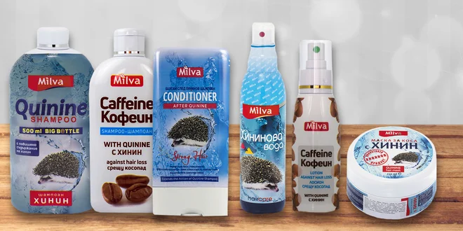 Vlasová kosmetika Milva k podpoře růstu vlasů