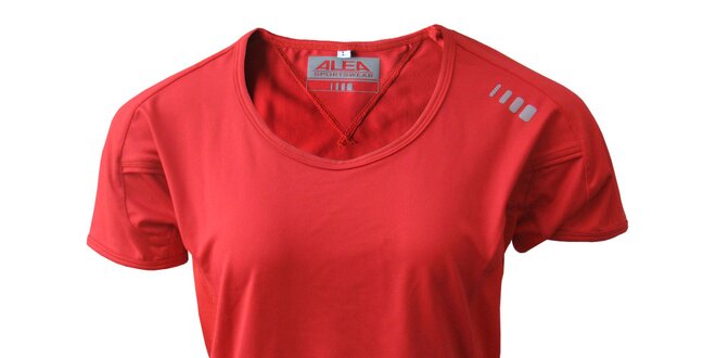 Dámské červené tričko ALEA