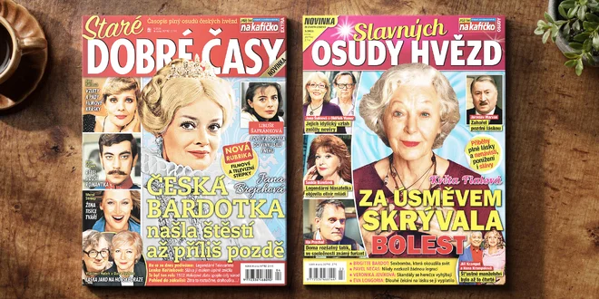 Balíček časopisů Staré dobré časy + Osudy slavných hvězd