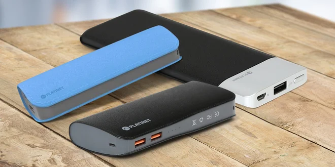 Powerbanky OMEGA s kapacitou 2600 - 15 000 mAh