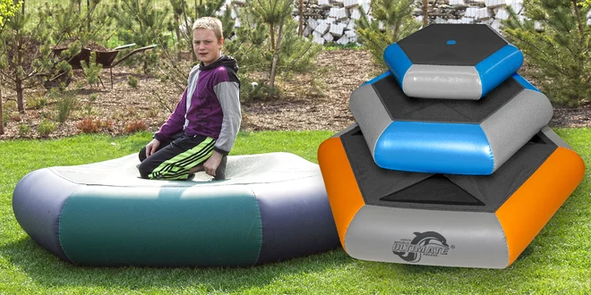 Nafukovací trampolíny na zahradu i do bazénu