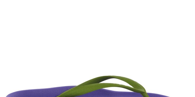 Dámské fialovo-zelené žabky Flip Flop
