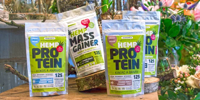 Konopný protein: posílení organismu i růst svalů