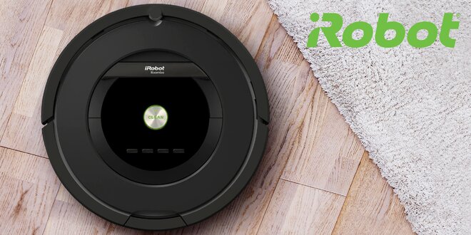 Výkonný robotický vysavač iRobot Roomba 875