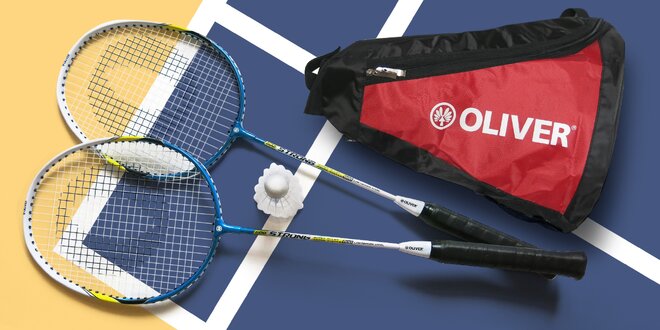 Badmintonová raketa: 1 nebo 2 s batohem zdarma