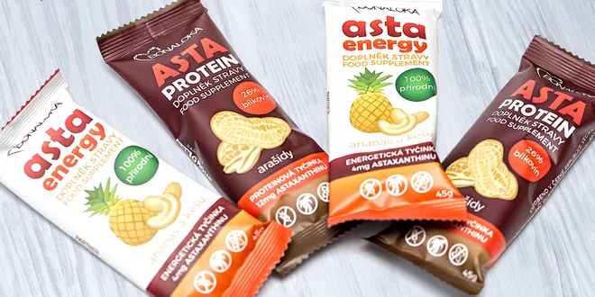 Proteinové a energetické tyčinky českého výrobce