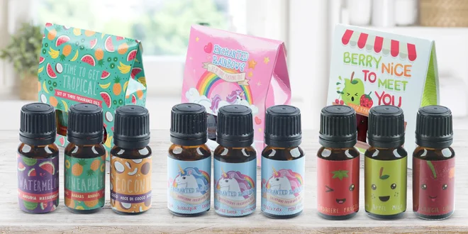 Set tří vonných olejů