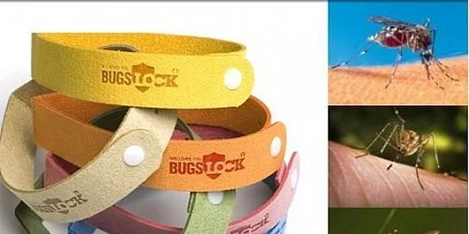 99 Kč za 3 repelentní náramky Bugs Lock. Už žádné štípance od komárů.