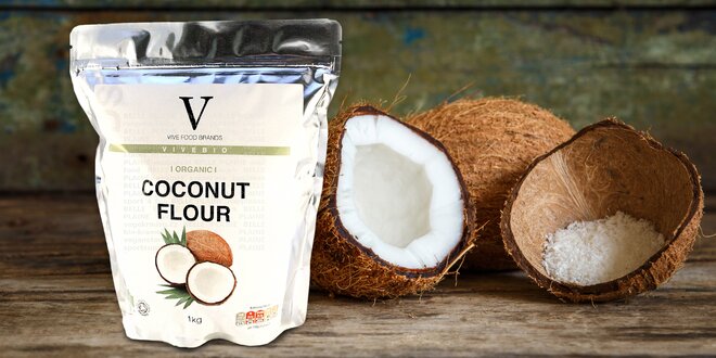 Bio kokosová mouka: 1, 2 nebo 3 kila