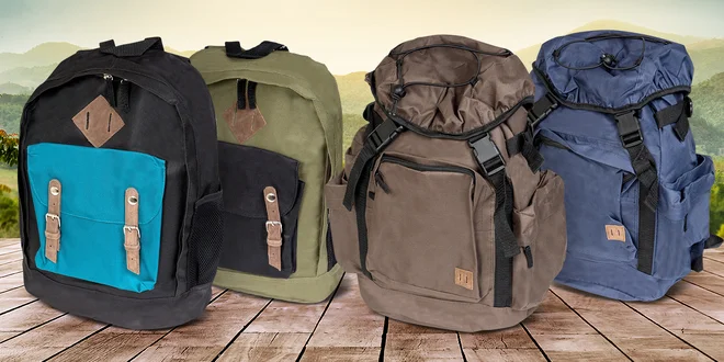 Praktické sportovní batohy pro dámy i pány