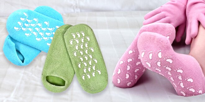 Péče o vaše chodidla: Hydratační gelové ponožky