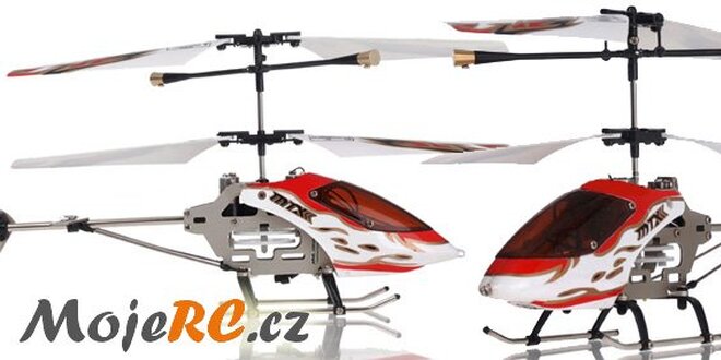 675 Kč za RC vrtulník s gyroskopem značky STORM!
