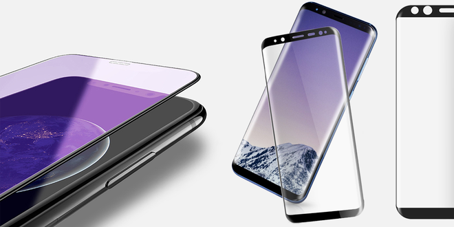 3D prémiové full cover sklo pro Samsung a iPhone