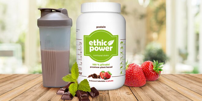 100% přírodní rostlinný protein EthicPower