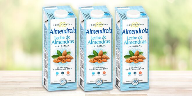 Mandlový nápoj Almendrola bez lepku a laktózy
