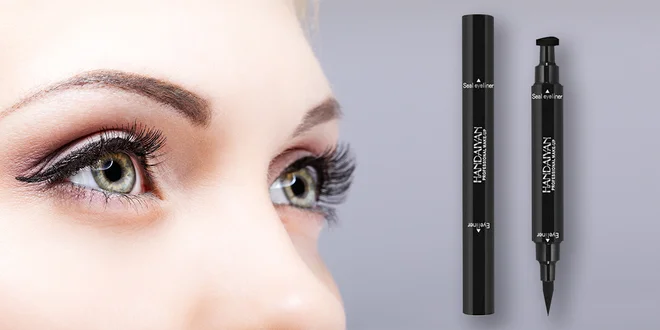 Razítko na oční linky a eyeliner