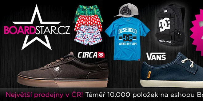 30% sleva na nákup v BoardStar.cz