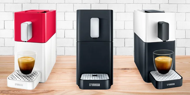 Kapslové kávovary Cremesso: malé, tiché, výkonné