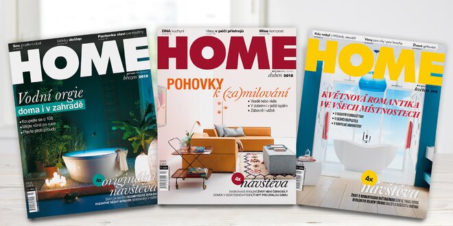 Předplatné časopisu Home: inspirace pro váš domov