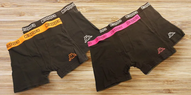 Dvojbalení pohodlných pánských boxerek Kappa