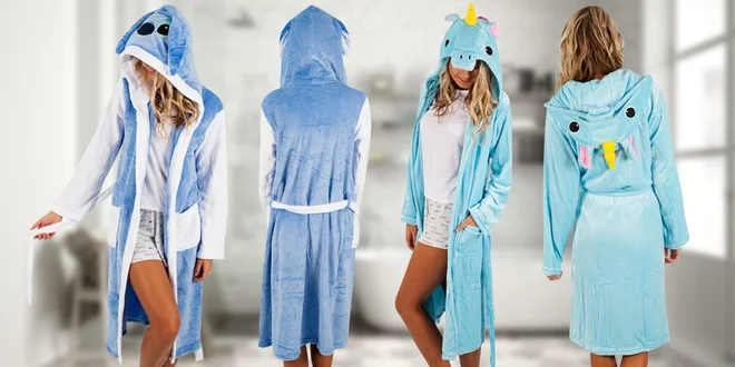 KIGU župany s motivem Stitche nebo jednorožce