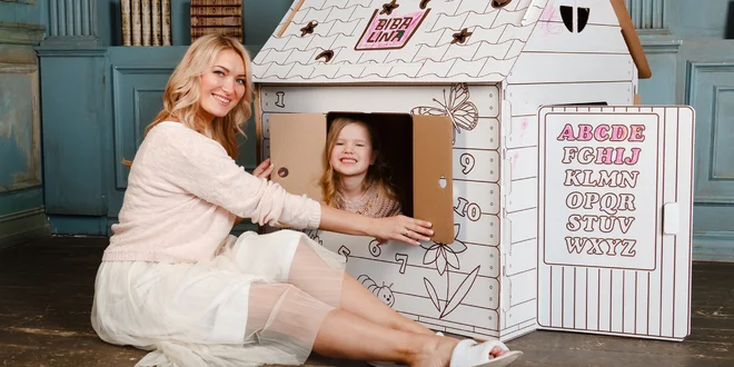 Vymalovávací domeček Bibalina pro děti
