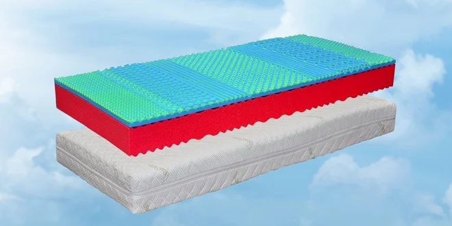 Oboustranné pěnové matrace Visco Baron