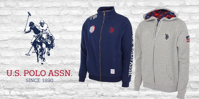 Pánská stylová mikina značky U.S. Polo Assn