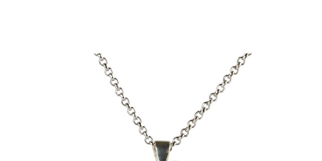 Dámský stříbrný náhrdelník srdíčko Destellos
