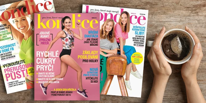 Roční předplatné dámského časopisu Kondice