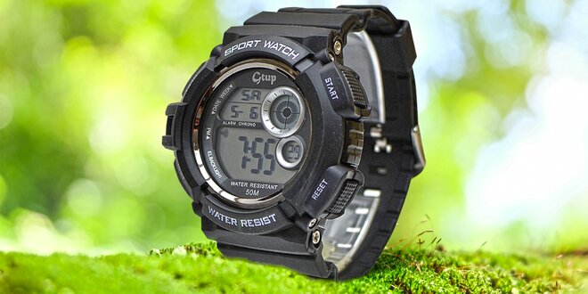 Outdoorové hodinky Gtup 1070 s odolným ABS pouzdrem a vodotěsností 5ATM