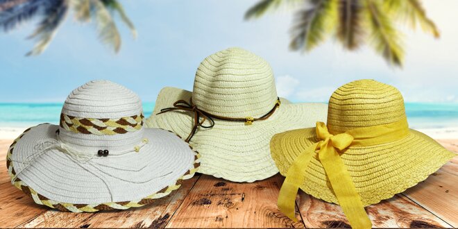 Elegantní dámské klobouky na léto