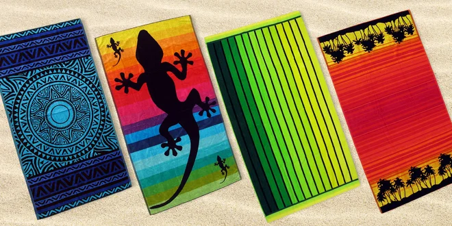 Luxusní oboustranné plážové osušky OXK