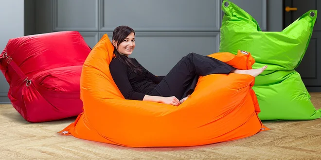 Sedací pytle Omni Bag s popruhy 191 x 141 cm