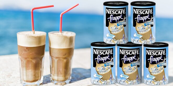 Ledová káva Nescafé frappé: Pravé letní osvěžení